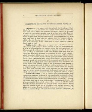 IV. Distribuzione Geografica E Geologica Delle Farfalle.
