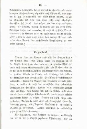 Gegenstand.