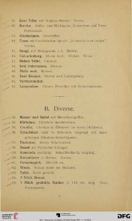 B. Diverse (Nr. 53 - 77)