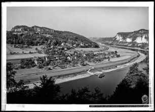 Sächsische Schweiz, Oberrathen mit Rauenstein und Bastei-Wände