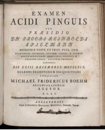 Examen Acidi Pinguis
