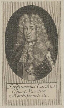 Bildnis des Ferdinandus Carolus, Herzog von Mantua