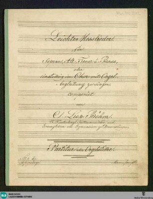 Sacred songs - Don Mus.Ms. 2382 : V (4), org