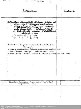 Bibliotheca humanitatis