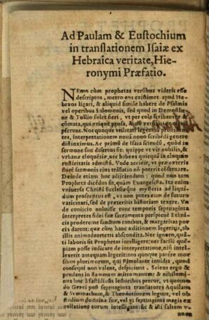 Prophetae, Isaias, Ieremias, Barvch, Ezechiel, Daniel : Cvm Duodecim aliis minoribus