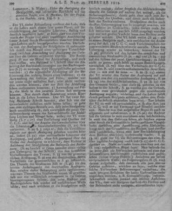 Jordan, S.: Über die Auslegung der Strafgesetze mit besonderer Rücksicht auf das gemeine Recht. Landshut: Weber 1818