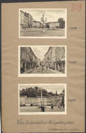 Ansichtskarten: Görz, Herrengasse