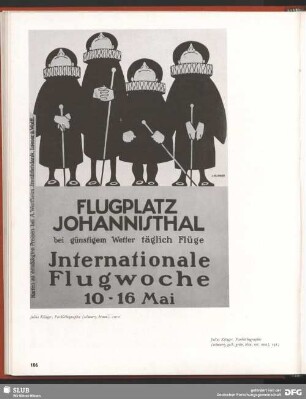 Flugplatz Johannisthal. Internationale Flugwoche 10-16 Mai