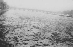 Eisgang der Mosel 1929