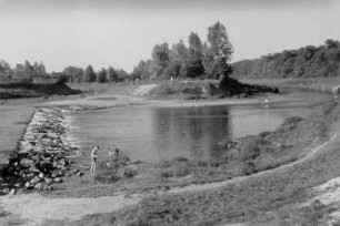 Durchbruch Elster-Flutkanal bei Großzschocher/Leipzig