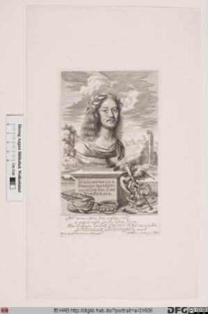 Bildnis Sigismund Birken (1655 von) (eig. S. Betulius)