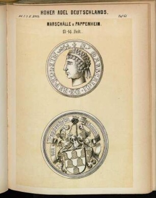Taf. 61. Marschälle v. Pappenheim.