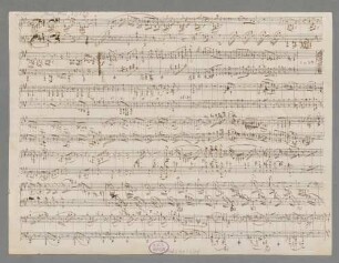 3 Instrumental pieces, pf, Sketches - BSB Mus.ms. 10120 : [without collection title]