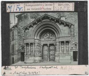 Arles: St. Trophime, Westportal