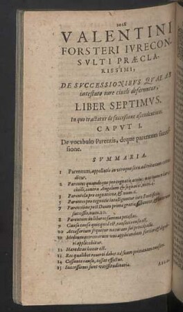 Liber septimus.