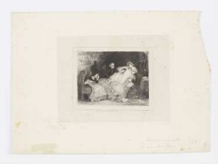 Letzte Momente, aus: "L’Artiste", Paris 1832