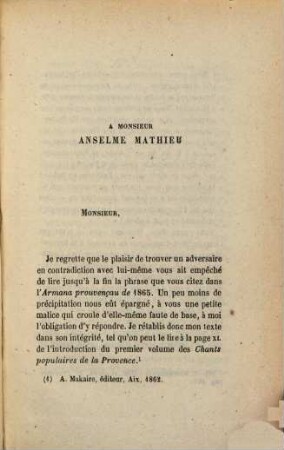 De l'orthographe provençale