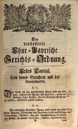 Codex Juris Bavarici Judiciarii De Anno M.DCC.LIII.