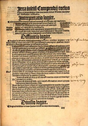 Compendium totius Logicae