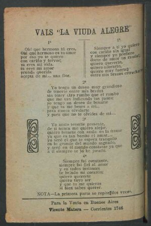 Vals "La viuda alegre"