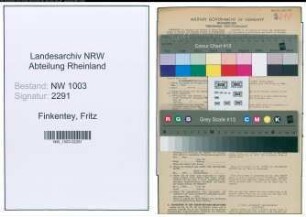 Entnazifizierung Fritz Finkentey , geb. 14.08.1906 (Masch.Schlosser)