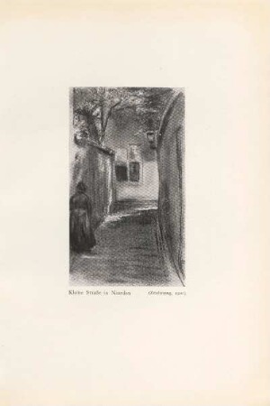 Kleine Straße in Naarden. 1901