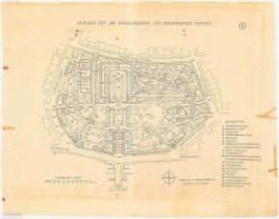 Stadtpark, Erfurt: Neugestaltung des Stadtparks Erfurt: Lageplan 1:500