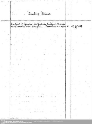 Wessling, Heinrich