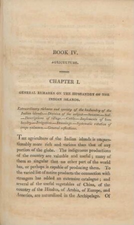 Book IV. Agriculture