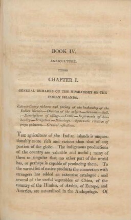 Book IV. Agriculture
