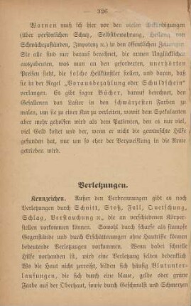 Verletzungen