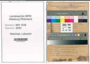 Entnazifizierung Lebrecht Weichsel , geb. 27.09.1900 (Ingenieur)