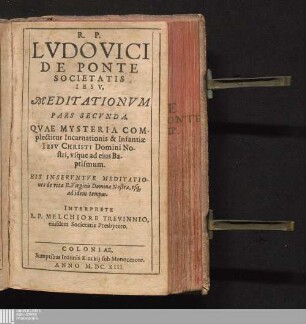 Pars Secvnda: Qvae Mysteria Complectitur Incarnationis & Infantiæ Iesv Christi Domini Nostri, vsque ad eius Baptismum