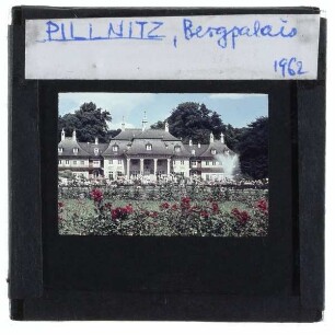 Dresden, Schloss Pillnitz, Bergpalais,Dresden, Schloss Pillnitz