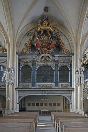 Katholische Pfarrkirche Sankt Peter und Paul & Schlosskirche Sankt Trinitatis — Empore