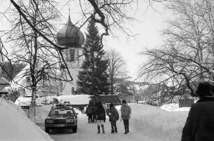 Hinterzarten: Kirche vom "Adler" aus