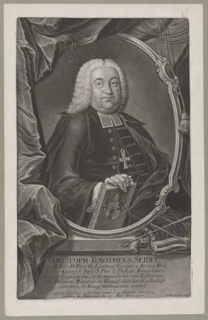 Bildnis des Christoph Timothevs Seidel