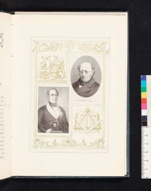Br. Daniel Ley. [Porträt]; Br. Wilh. Reissig. [Porträt]