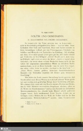 VI. Abschnitt. Politik Und Gemeinsinn