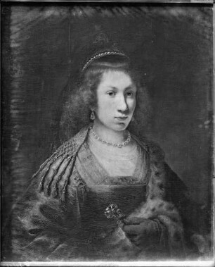 Bildnis einer jungen Frau mit Nelke