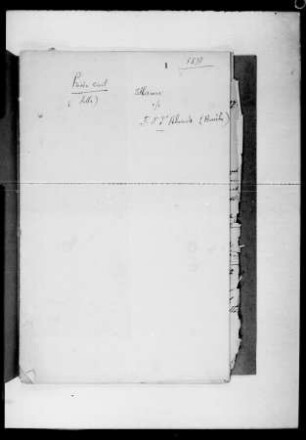 Zivilprozeßsache des Kaufmanns J. Ferd. Sthamer, Klein-Popo (=Anecho) gegen den Händler F. F. d'Almeida, Klein-Popo, wegen Forderung