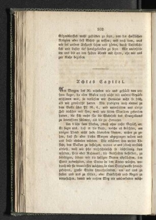 Achtes Capitel.
