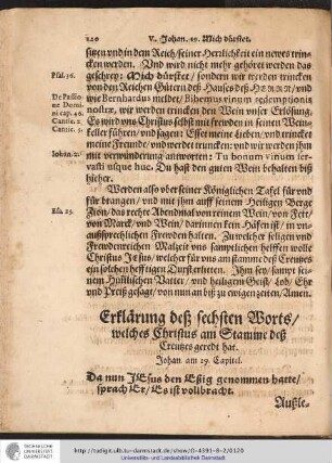 Erklärung deß sechsten Worts