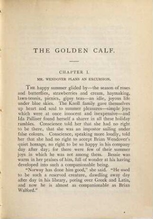 The golden calf : a novel, 2
