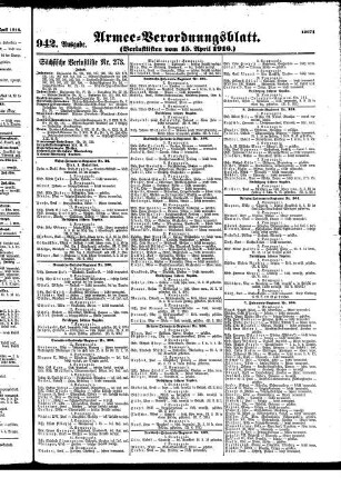 942. Ausgabe.Samstag, 15. April 1916