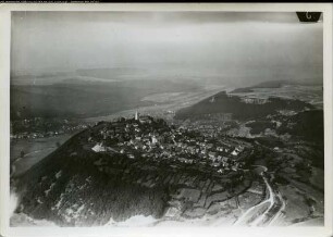 Obermarsberg, Gesamtansicht von Südwesten