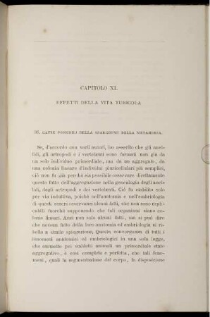 Capitolo XI. Effetti Della Vita Tubicola.