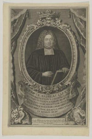 Bildnis des Johann Andreas Gleich