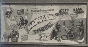 Circus Barlay - Großflächenwerbung, ohne Ortsangabe, 1953-1954
