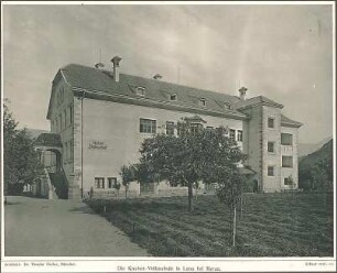 Fischer, Theodor; Lana / Südtirol (Italien); Schule - Außenansicht